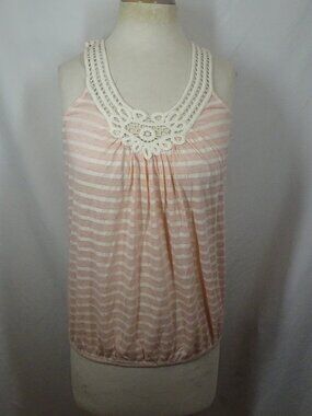Twenty One Cream Blossom Juniors Top Size L